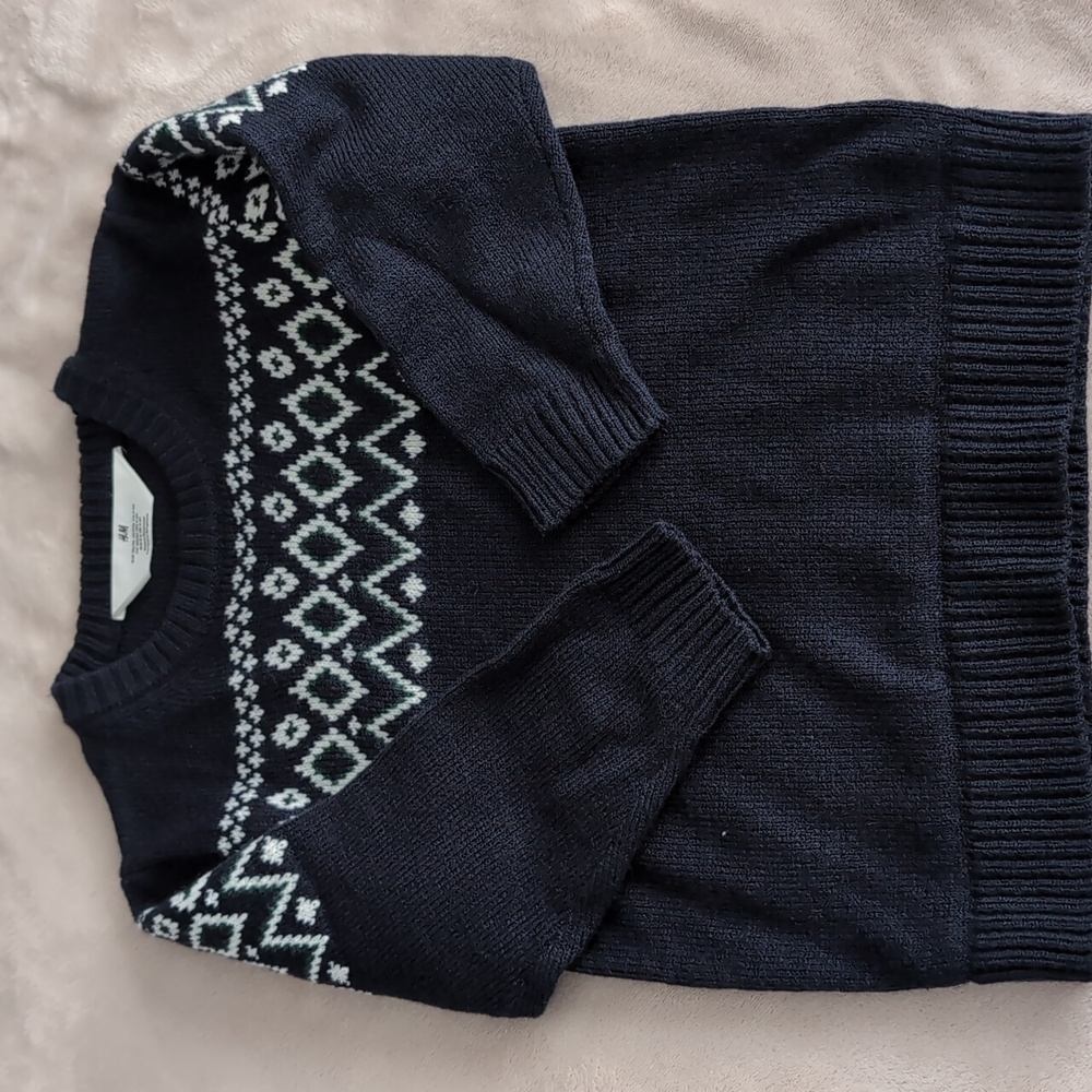 EUC ski style sweater - H&M - 5t/6